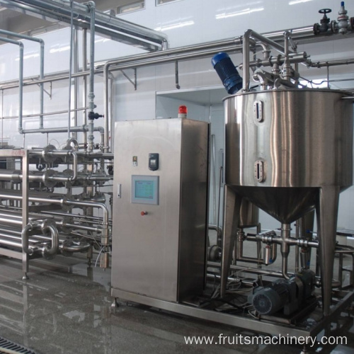 Fruit puree pasteurizer pasteurization